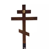 Крест детский прямой с гравировкой ЭД03